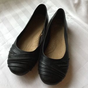 Croft&Barrow Black Memory Foam Flats